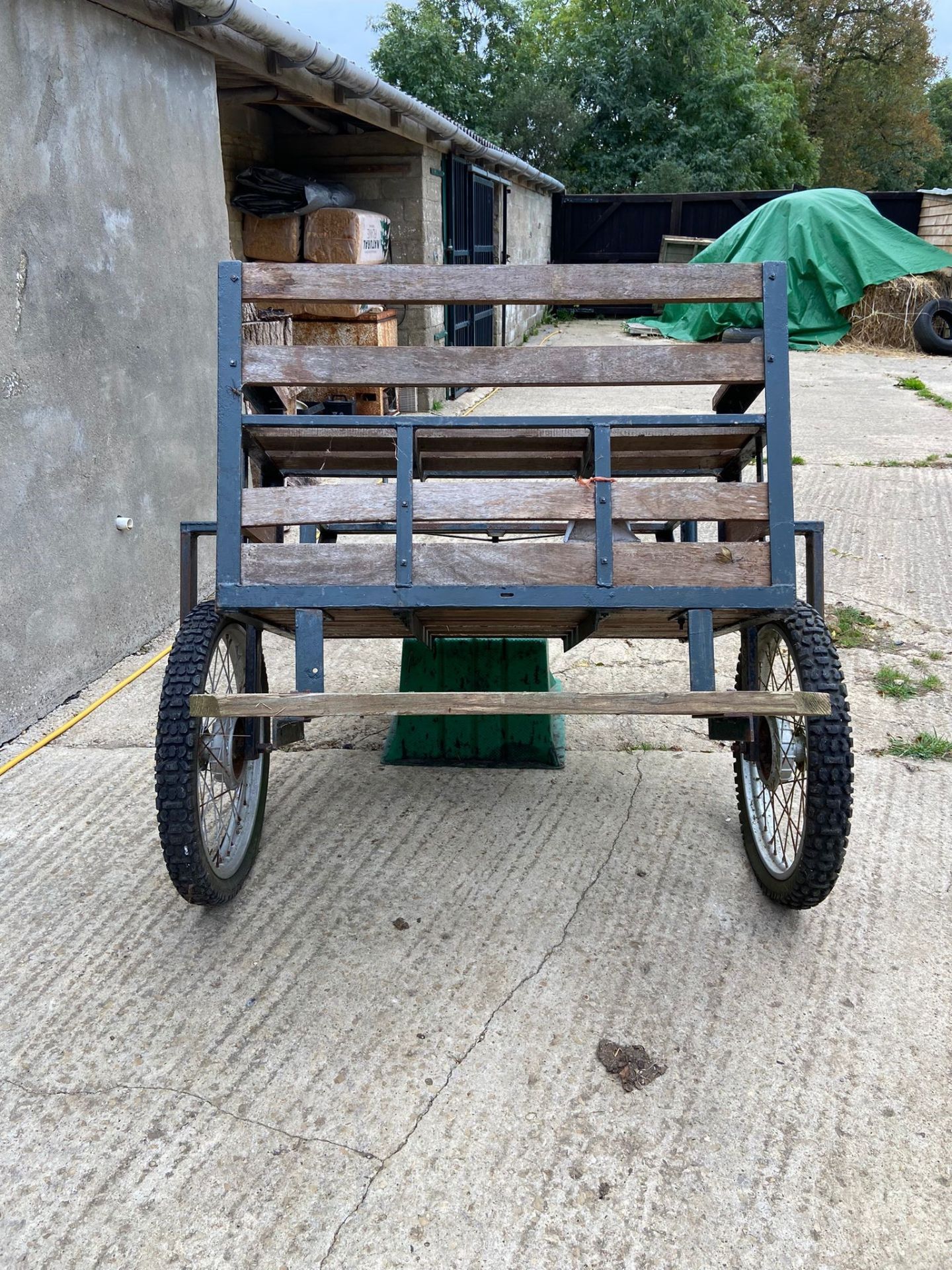 TWO WHEEL EXERCISE CART to suit 15.2hh - Image 4 of 4