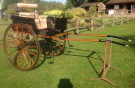 2 WHEEL DOG CART built by McNaught of Birmingham circa 1920, to suit 14.2 to 15.2hh.