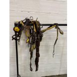 Set of biothane quick hitch harness. This item carries VAT.