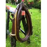 Set of brown/brass collar harness to suit 9 to 11hh pony