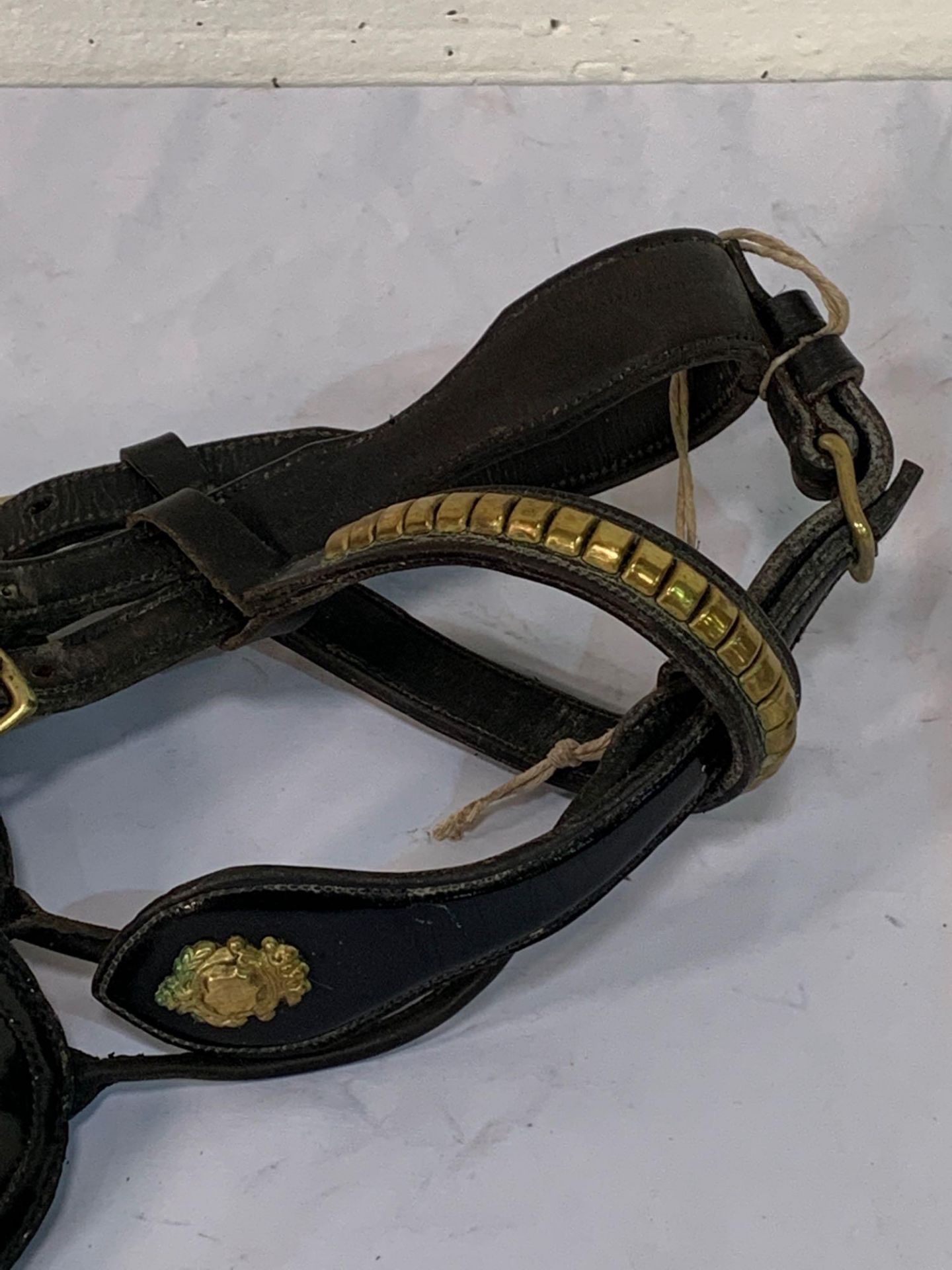 Set of black/patent harness with a 25ins collar to fit a 14hh cob. - Image 5 of 11