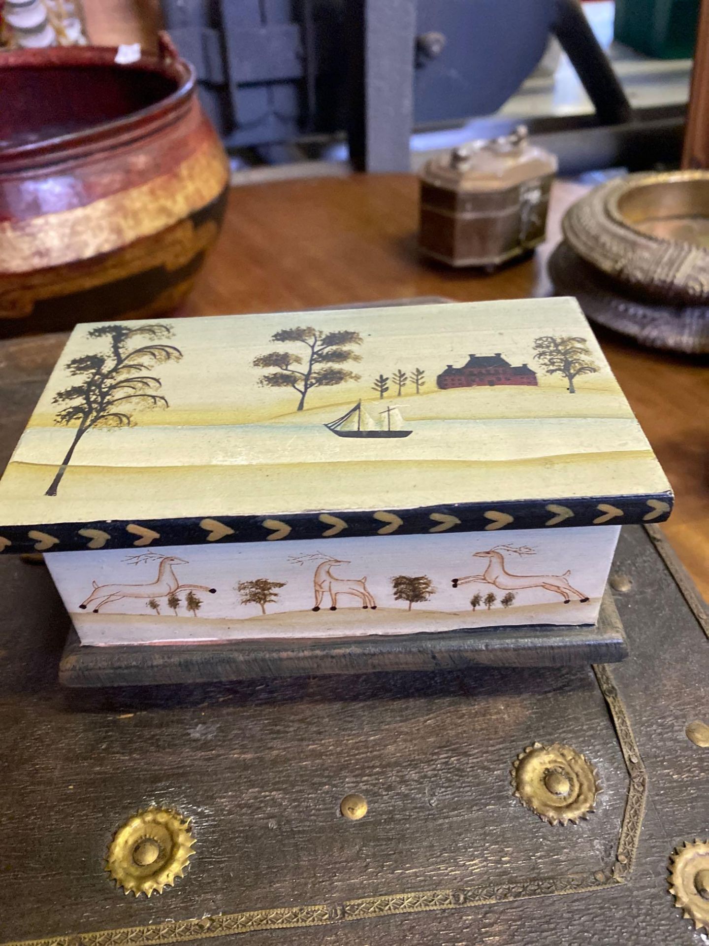 A collection of wood boxes - Image 13 of 19