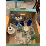 22 mainly Victorian apothecary bottles