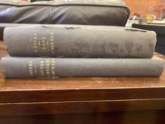 Two volumes of sheet music circa 1850