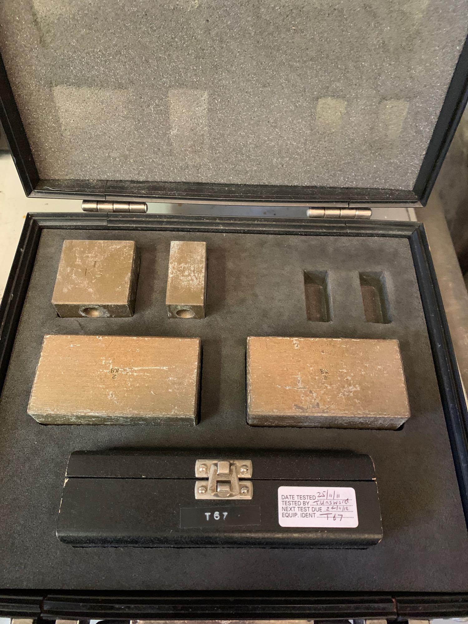 Two boxes of standard brass weights by Reverifications Ltd - Image 3 of 5