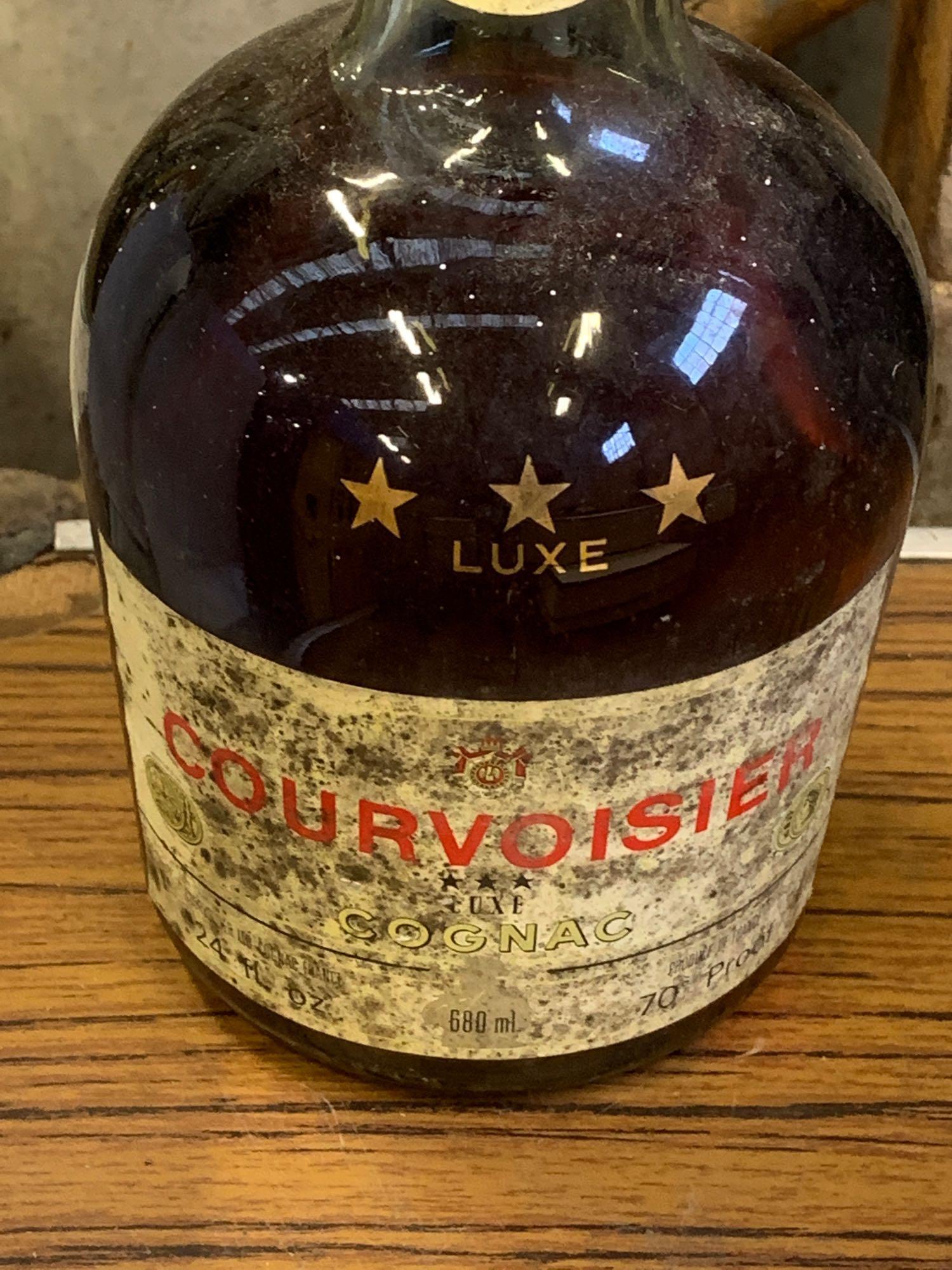 Sealed bottle 1970's Courvoisier Luxe Cognac - Image 3 of 3