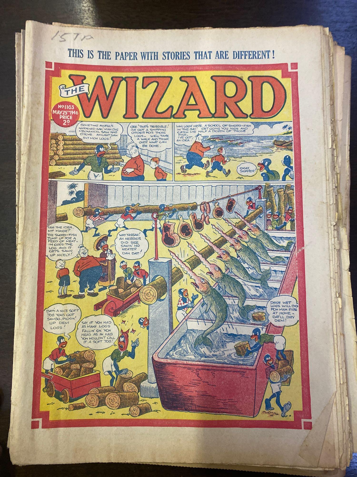 A quantity of vintage comics and childrens newspapers - Image 27 of 124