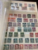 Stamp stock book, 1000 plus world stamps