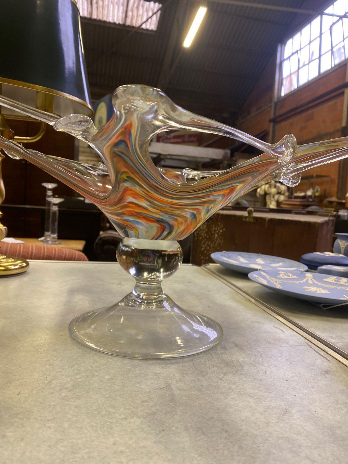 A Murano glass bowl, together with a glass vase - Image 5 of 5