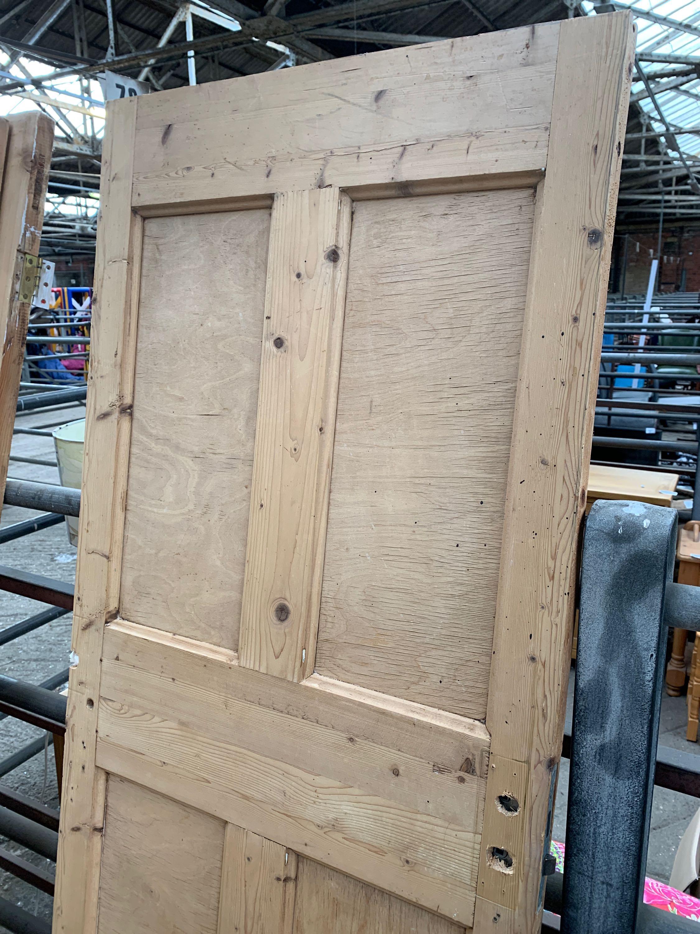 Two pine doors - Image 3 of 4