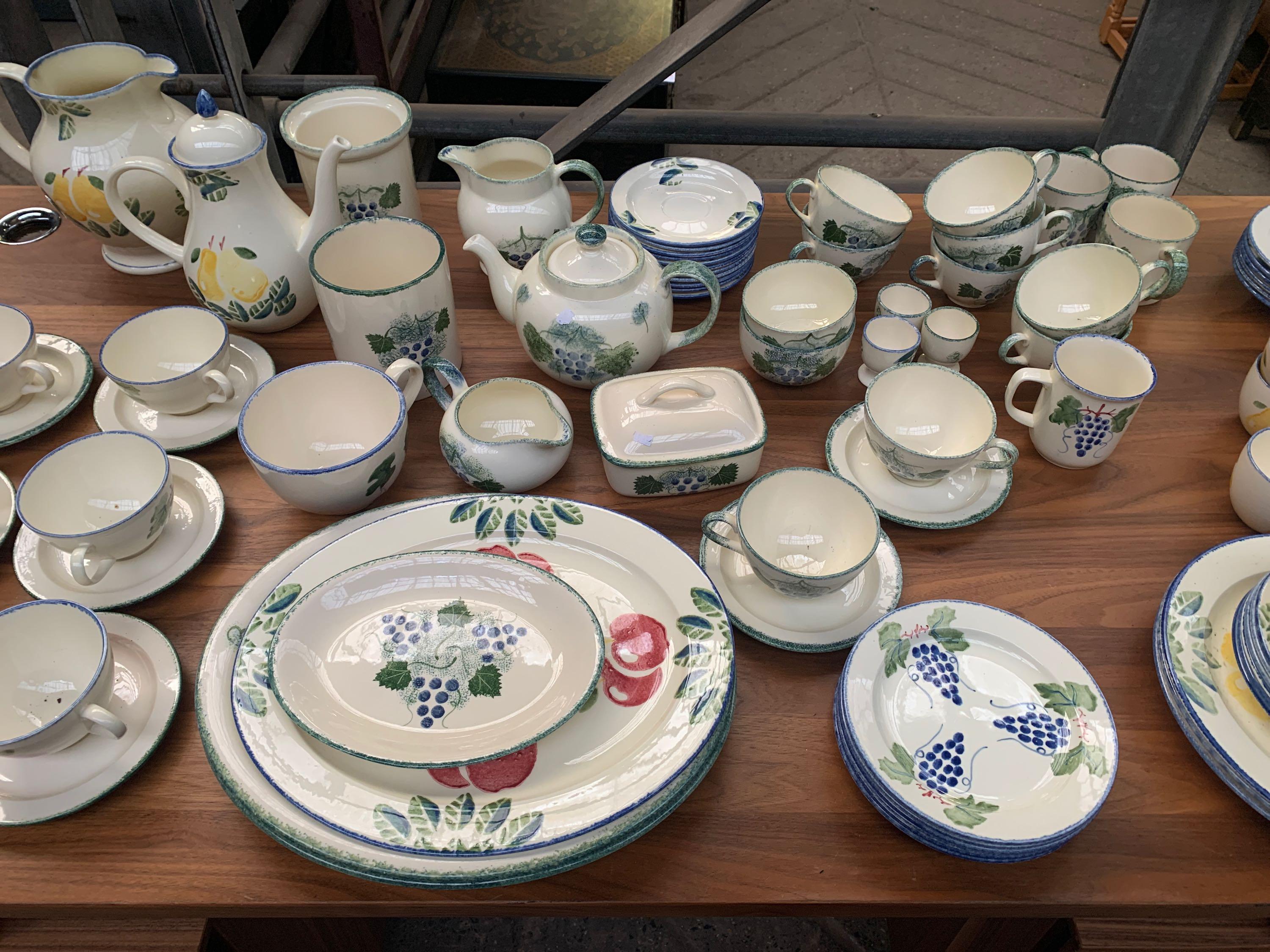 Quantity of Poole Pottery tableware