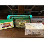 Five boxed collectable Corgi vans and lorries