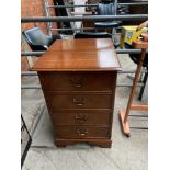 Mahogany filing cabinet