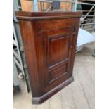 Oak arts and crafts style cupboard