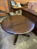 Circular Ercol dining table