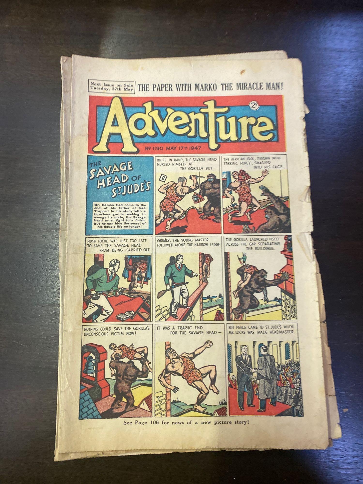 A quantity of vintage comics and childrens newspapers - Image 112 of 124