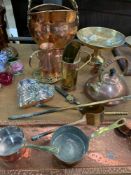 Quantity of copper and brass