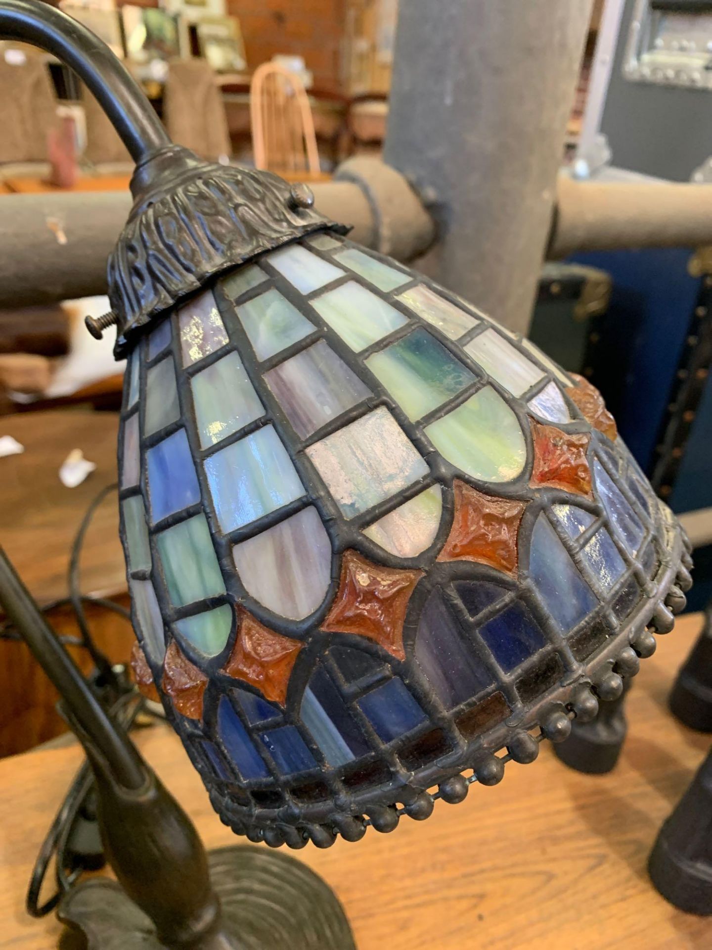 Tiffany style table lamp - Bild 3 aus 4