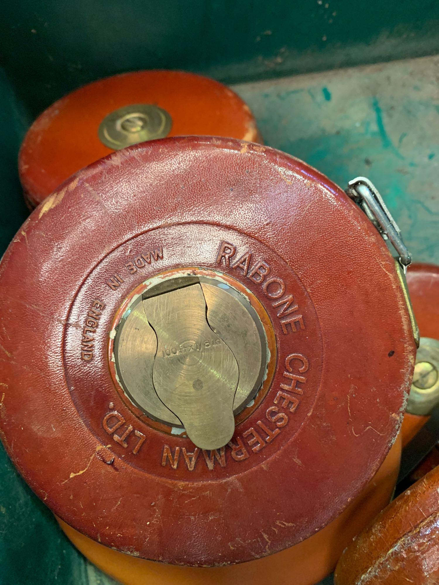 Eight leather cased tape measures - Image 3 of 3