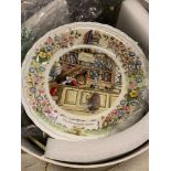 Twelve Wedgewood 'Foxwood Tale' display plates