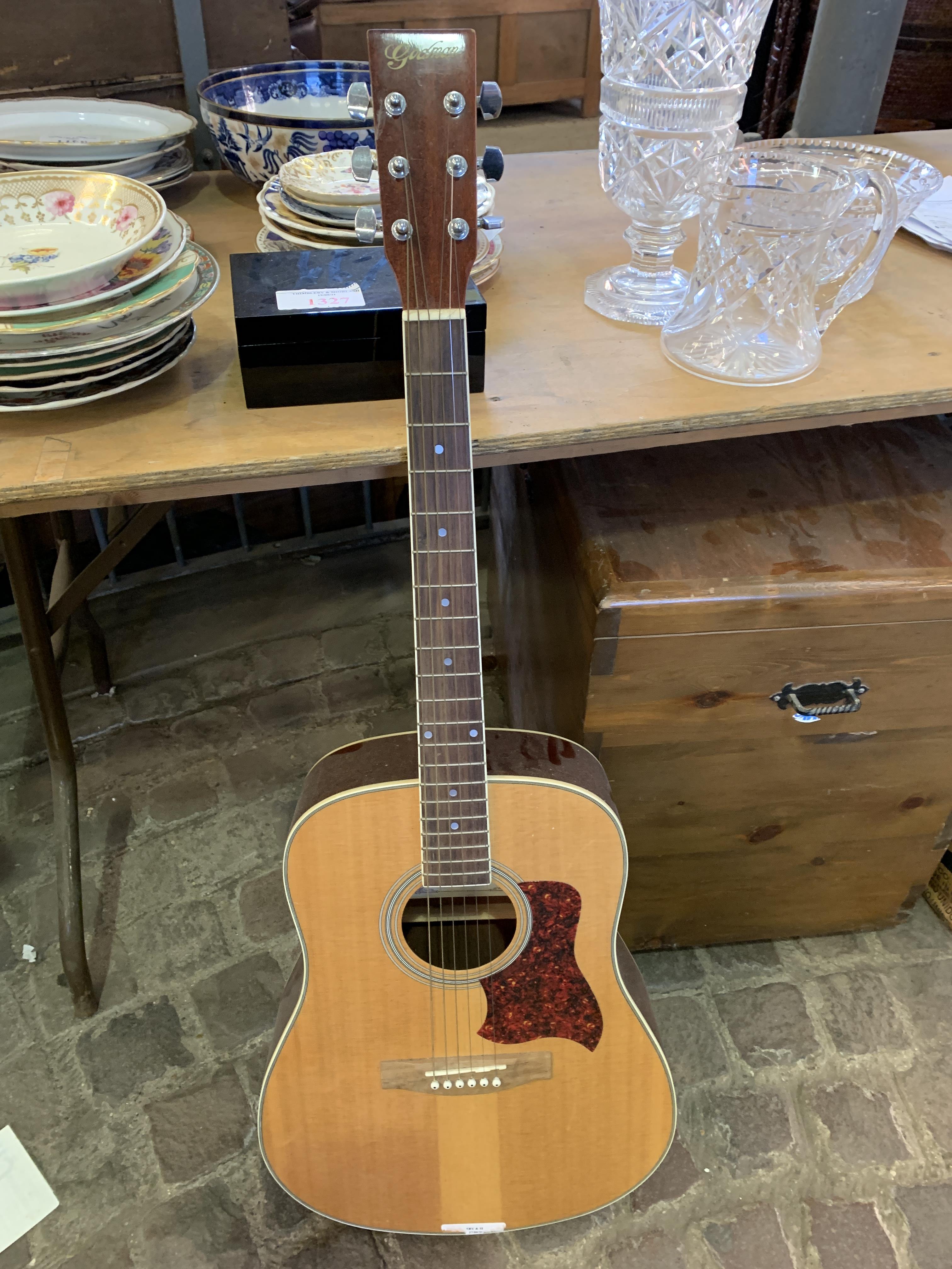 Godman F650N acoustic guitar.