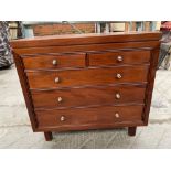 Mahogany chest of drawers