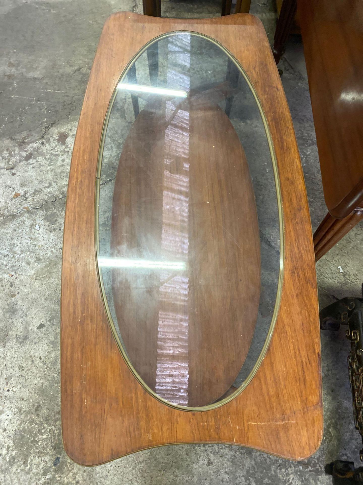 1960's teak coffee table - Image 2 of 3