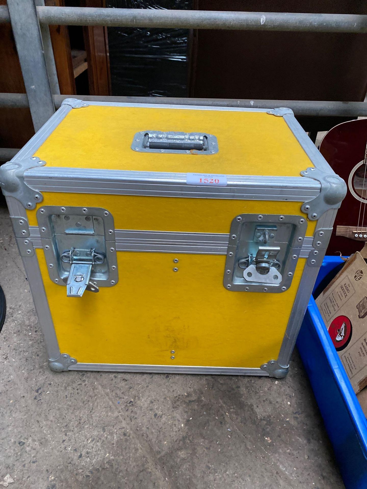 Yellow flight case