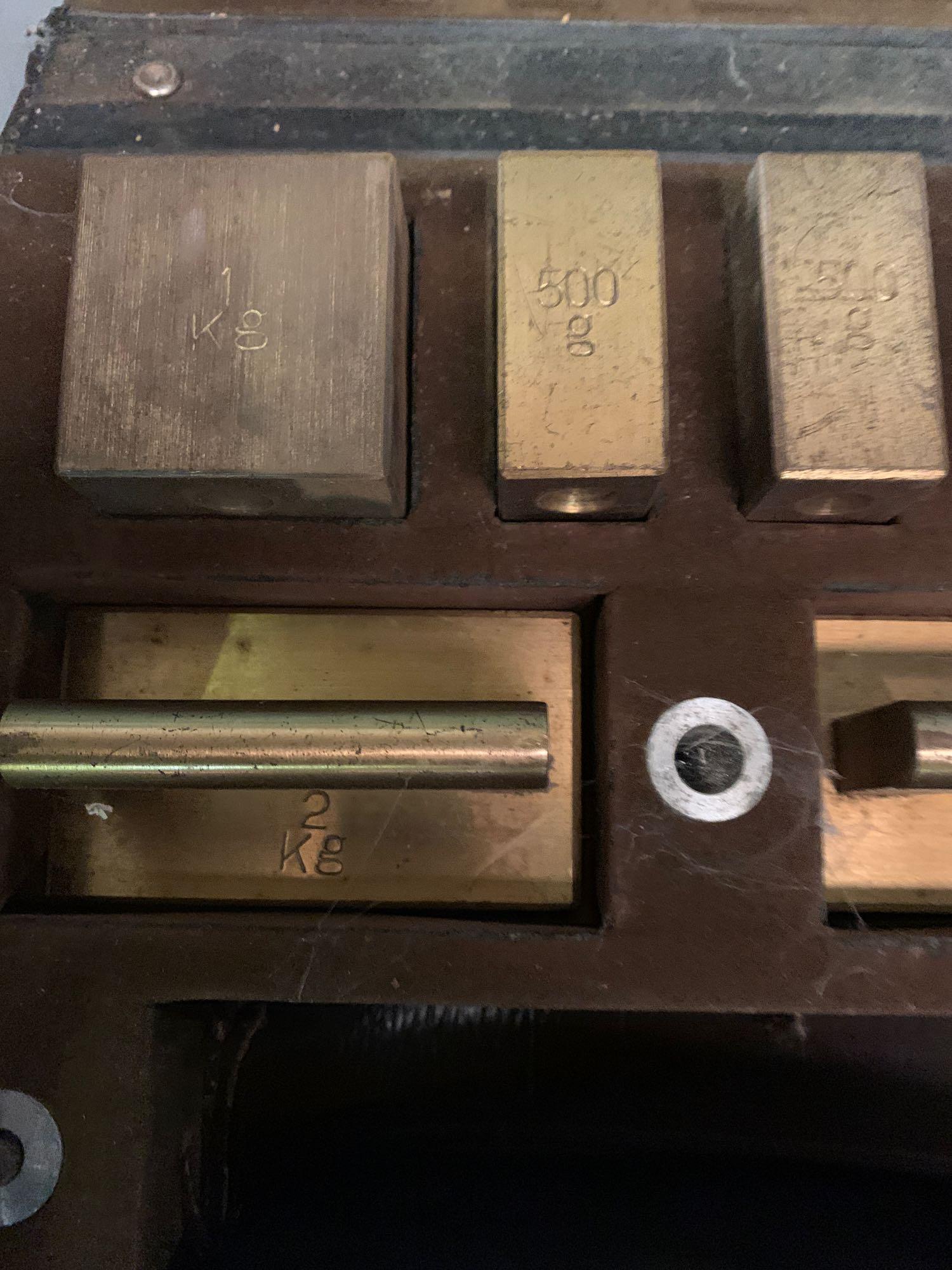 Two boxes of standard brass weights - Image 4 of 5