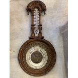 Victorian banjo barometer.