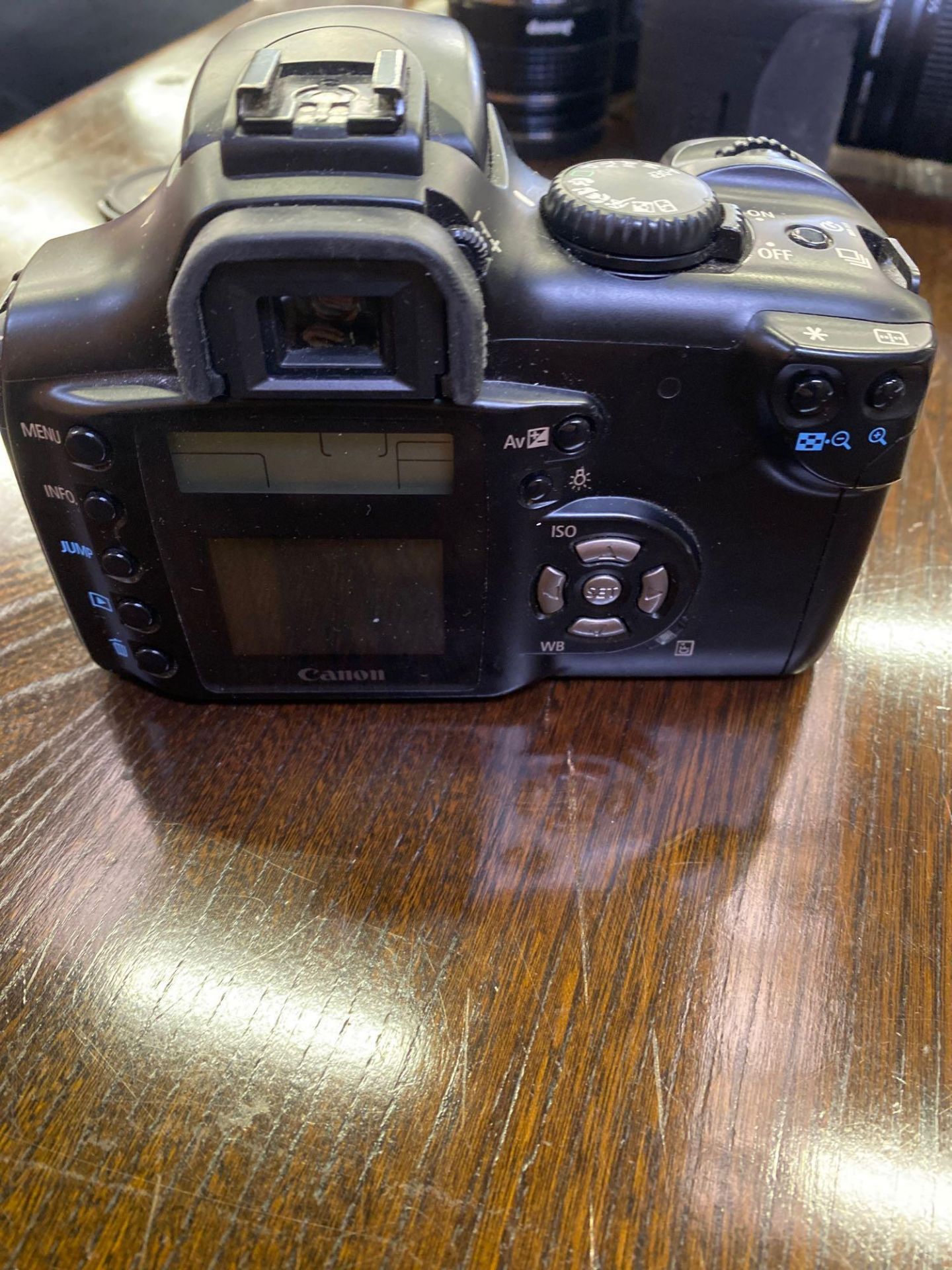 Three Canon EOS cameras with associated lenses and equipment - Image 6 of 15