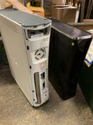 Two Xbox 360's, a quantity of games and other items