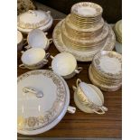 Royal Worcester Pompadour 8 place setting dinner service