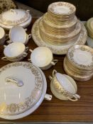 Royal Worcester Pompadour 8 place setting dinner service