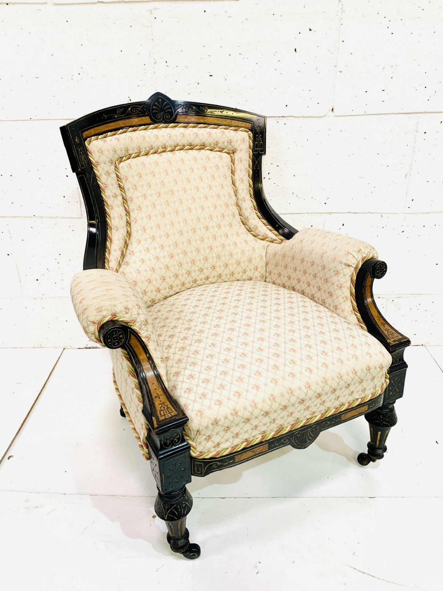 Victorian nursing chair - Image 2 of 4