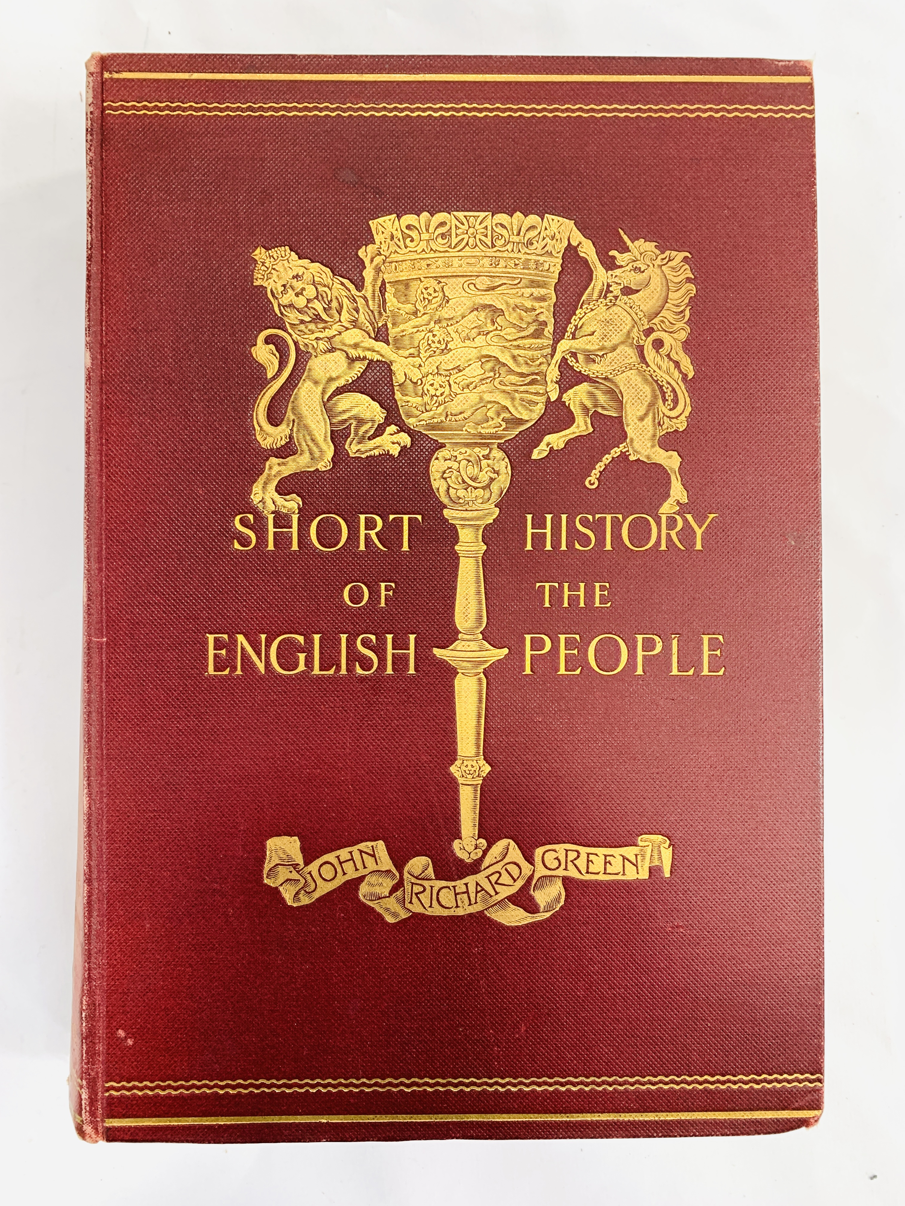A Short History of the English People by J R Green, published 1893 - Image 2 of 4
