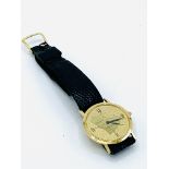18ct gold case “Kingdom of Saudi Arabia” wrist watch