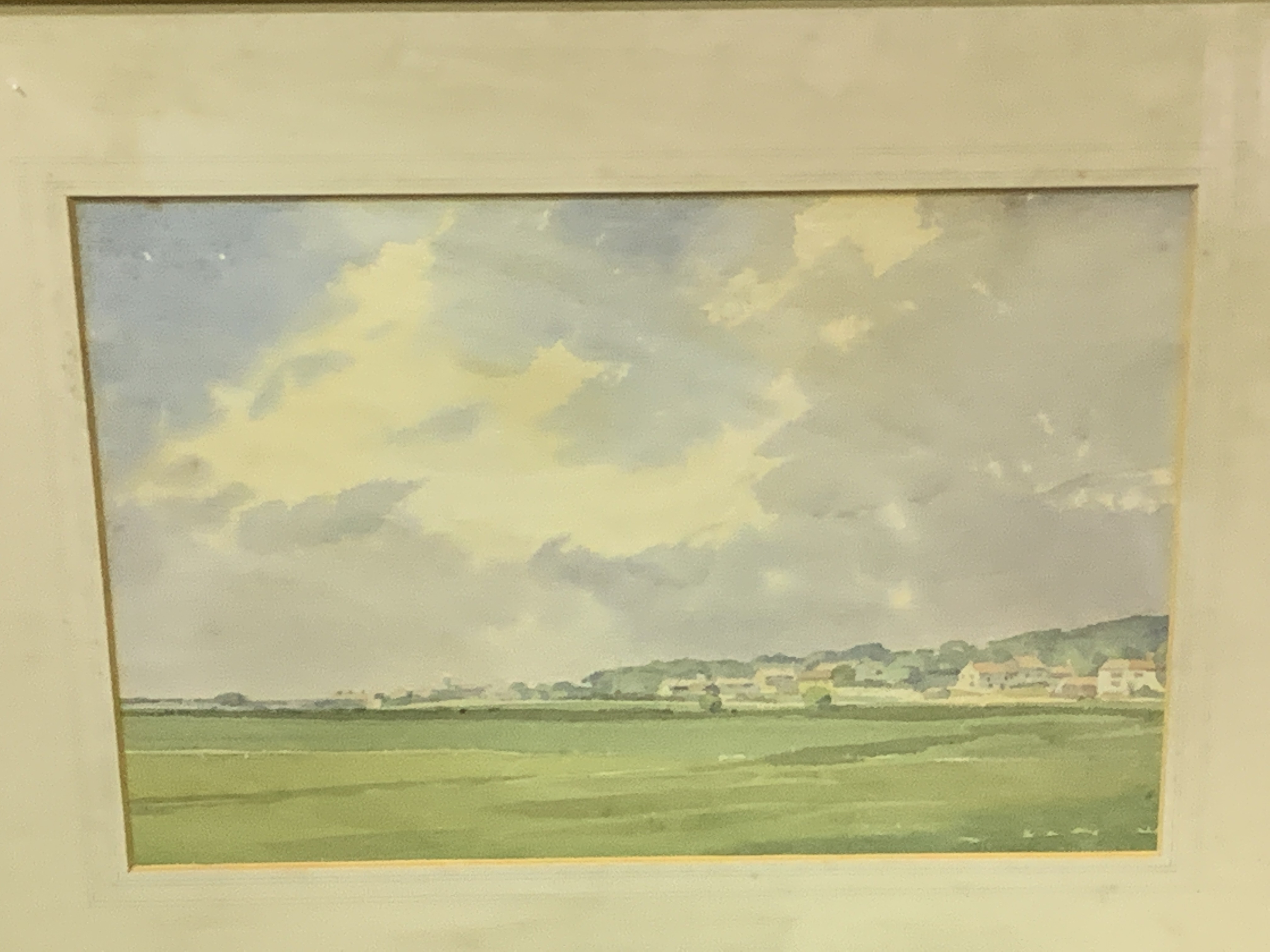 Two rural landscape watercolours by A.M. Carr and F.N. Colwell. - Image 3 of 4