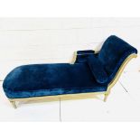 French Empire style chaise longue
