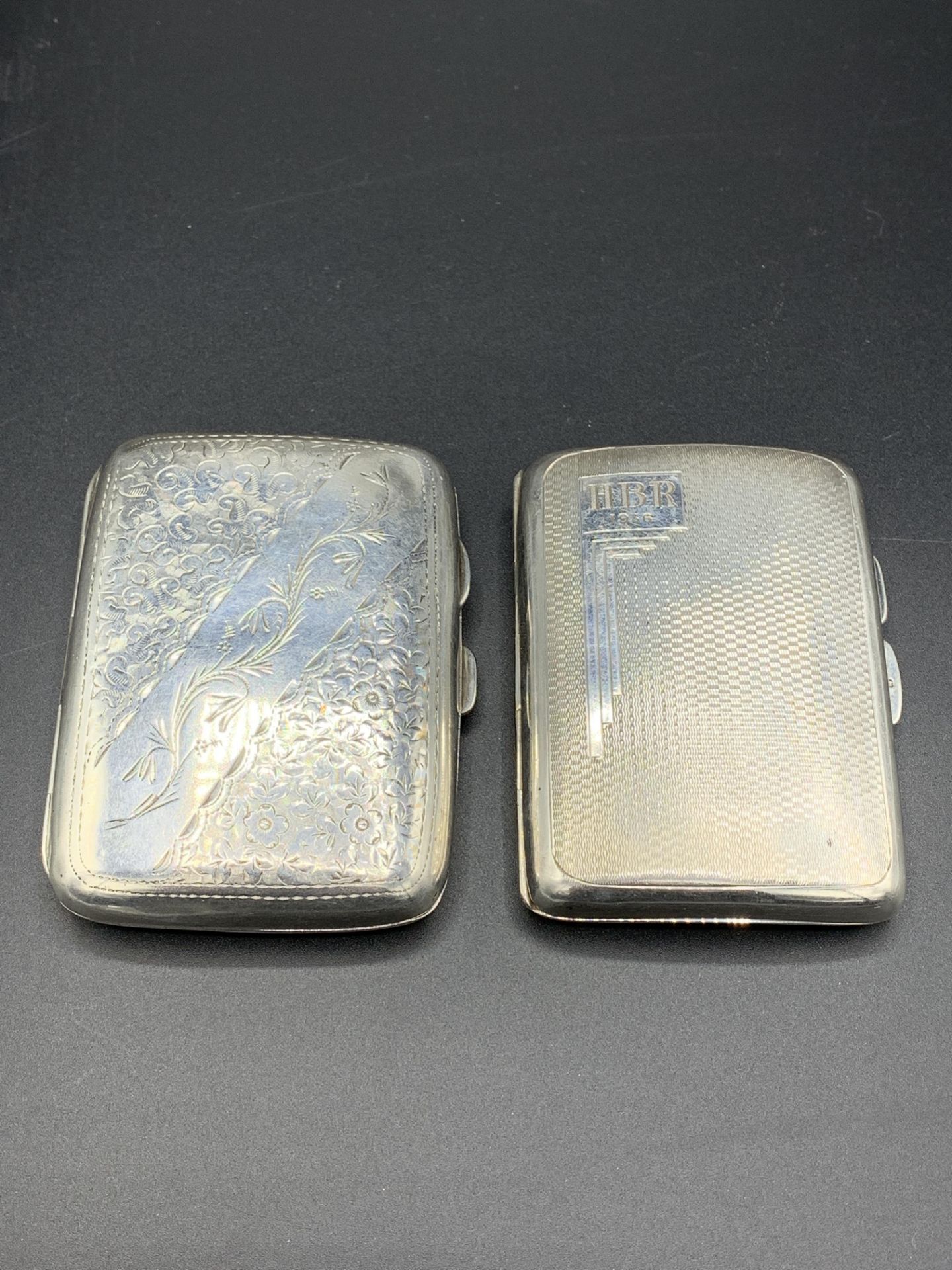Two small hallmarked silver cigarette cases - Image 3 of 3