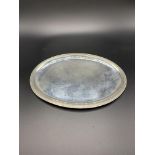 Early 20th century French silver salver