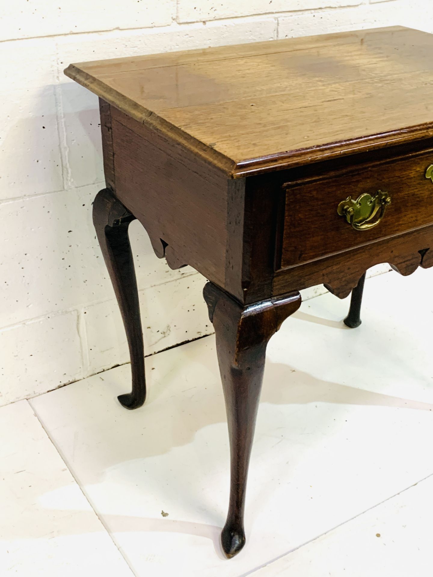 Georgian mahogany side table - Image 3 of 5