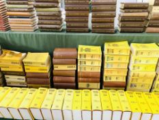 A large collection of Wisden Cricketer's Almanacks, many re-bound