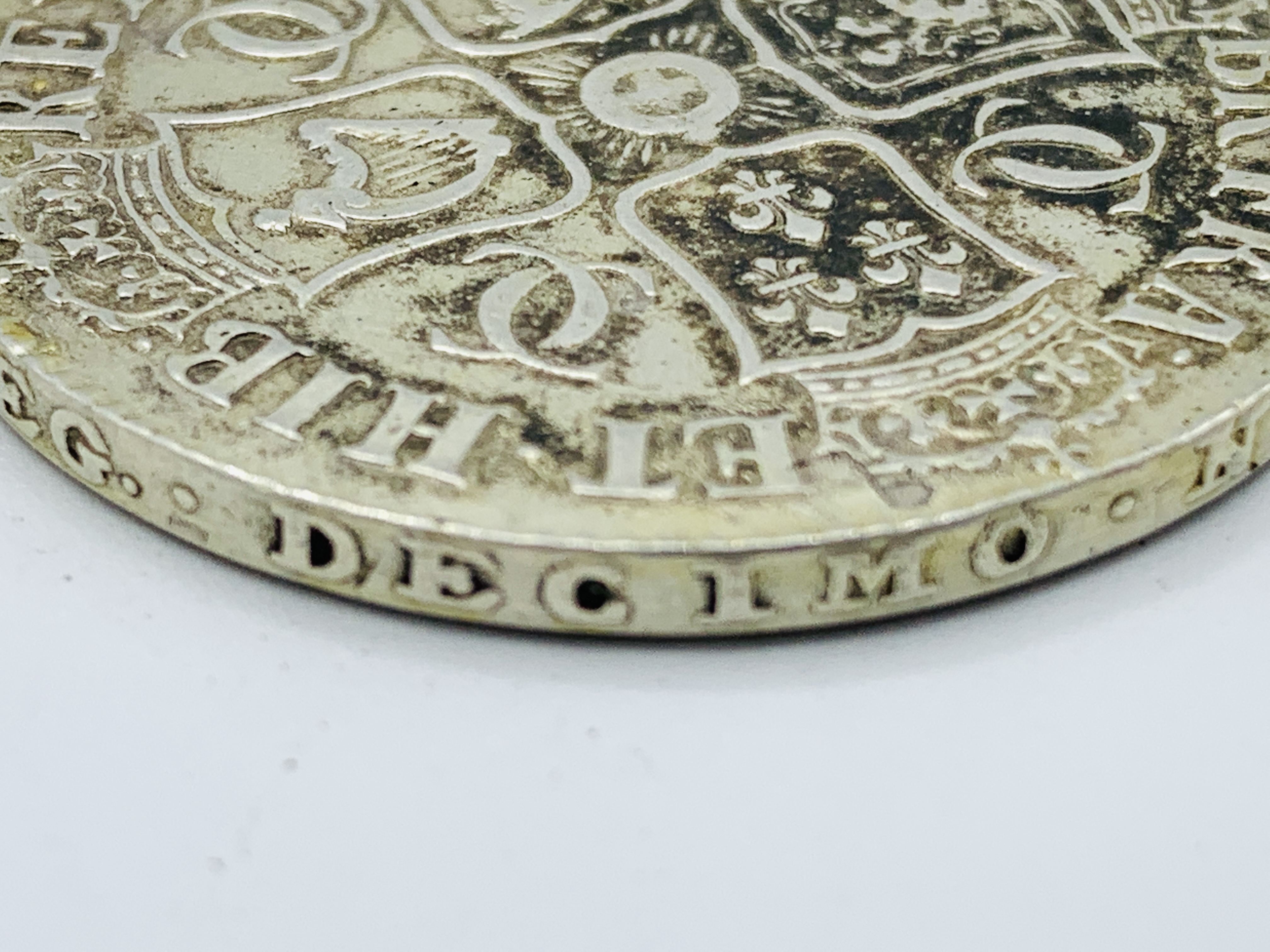 Charles II silver crown 1667 - Image 3 of 3