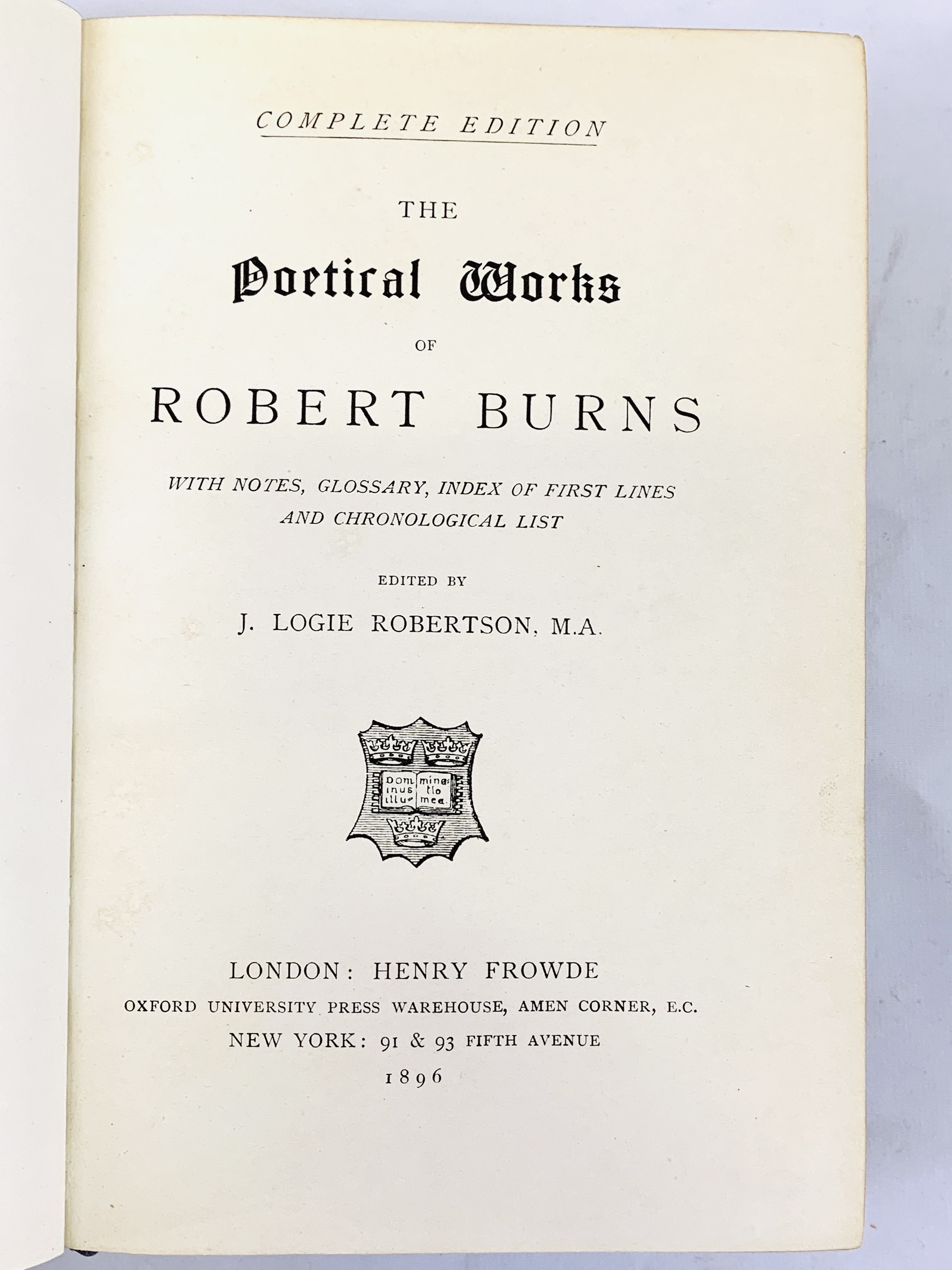 Poems of Burns - Image 2 of 3