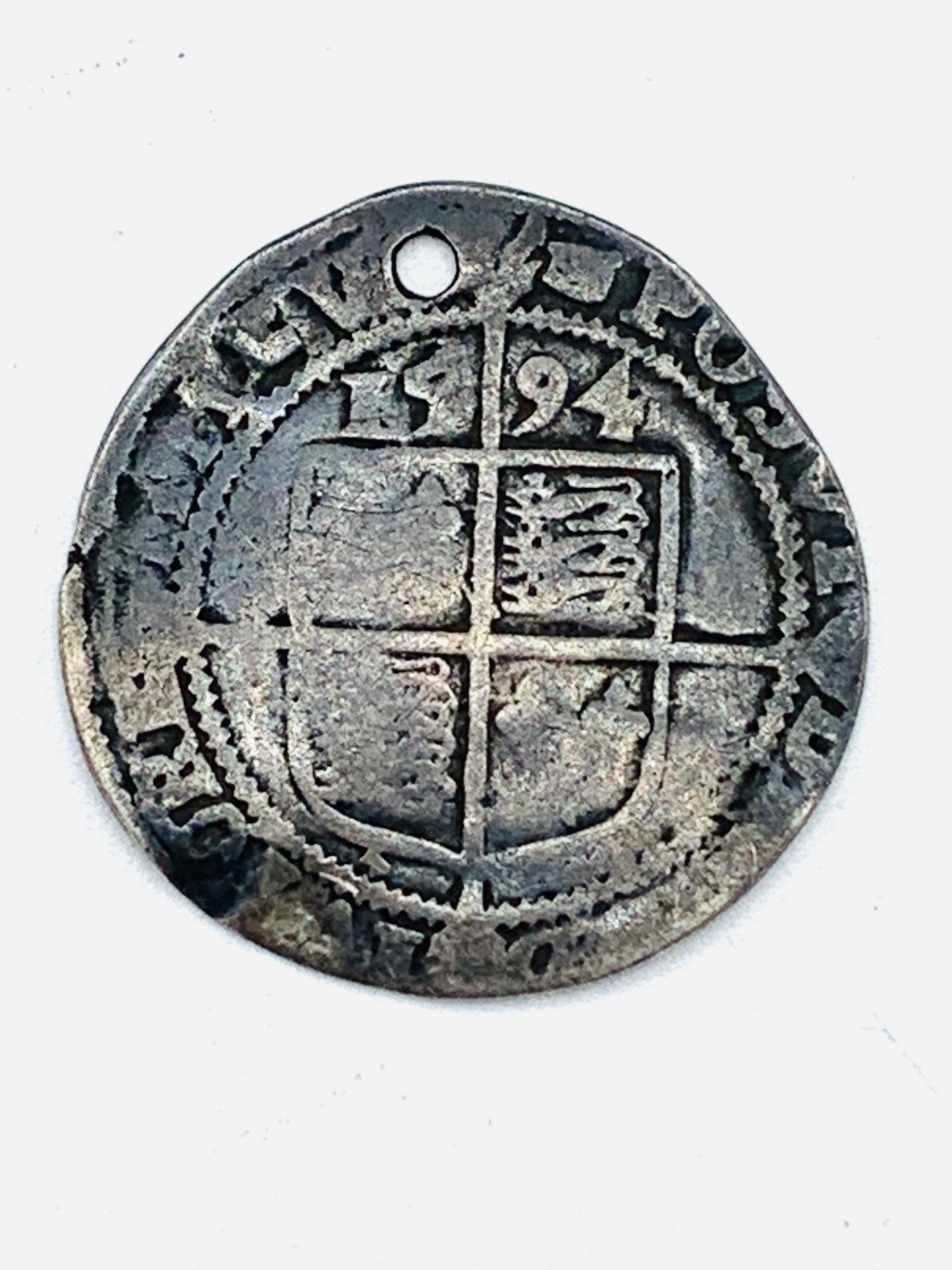 Elizabeth I silver sixpence - Image 2 of 2