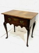 Georgian mahogany side table