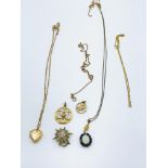 9ct gold jewellery