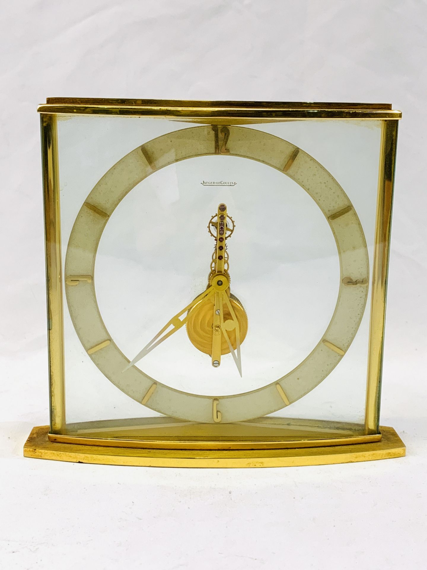 A brass carriage clock - Image 6 of 9