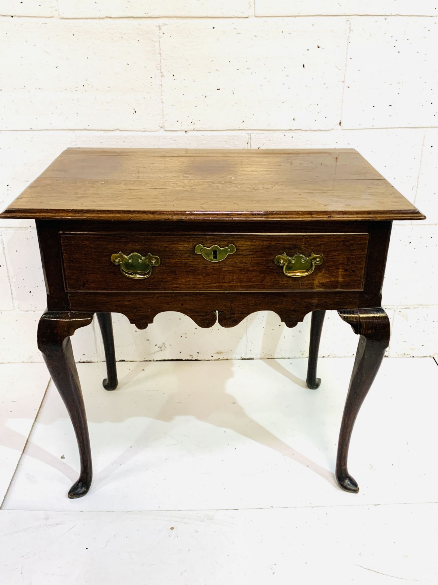 Georgian mahogany side table - Image 5 of 5